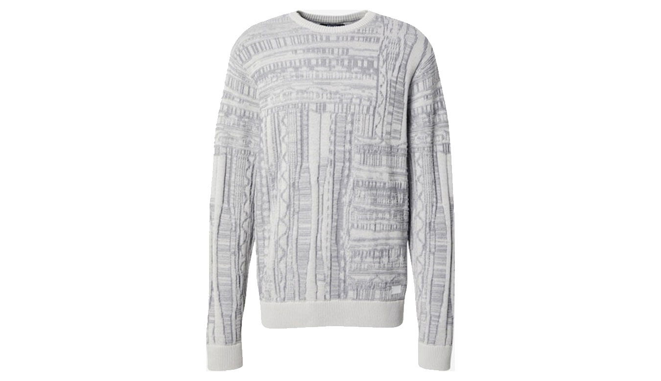 Пуловер Irie Daily Theo Structure Knit Sweater Многоцветен | 615D231-705, 0