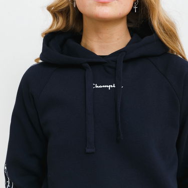 Суитчър Champion Tape Logo Hoodie Черно | 114716-BS501, 2