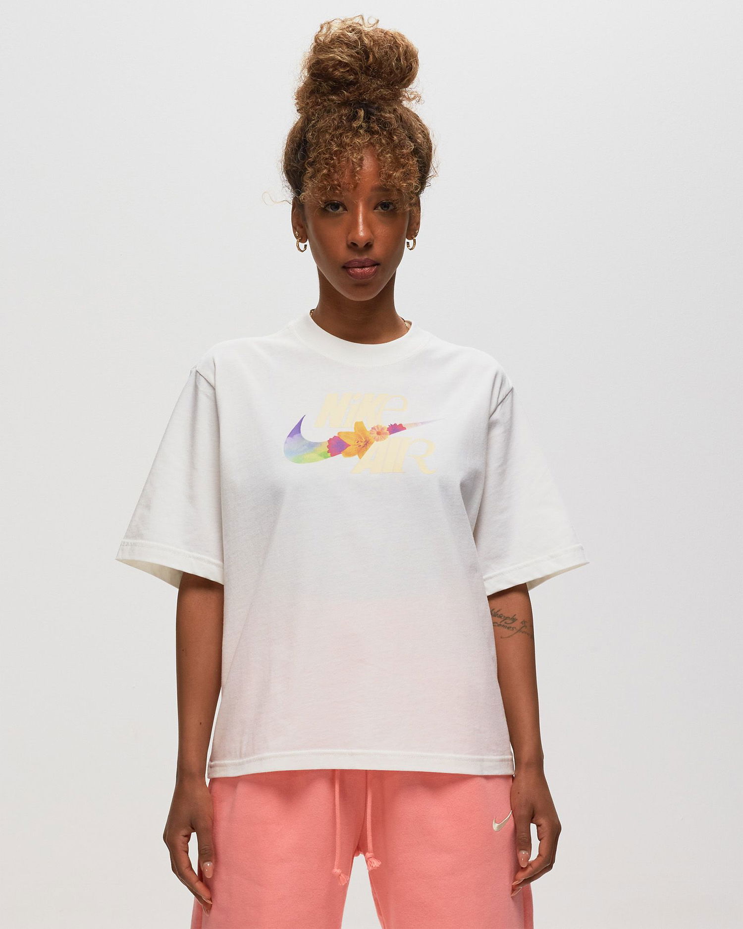 Тениска Nike WMNS Printed Tee Бяло | FB8191-133, 1
