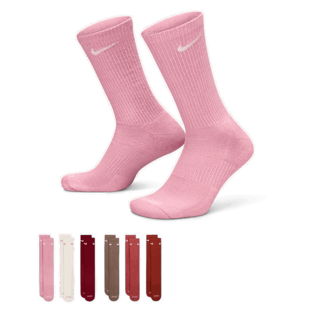 Everyday Plus Cushioned Training Socks (6 Pairs)