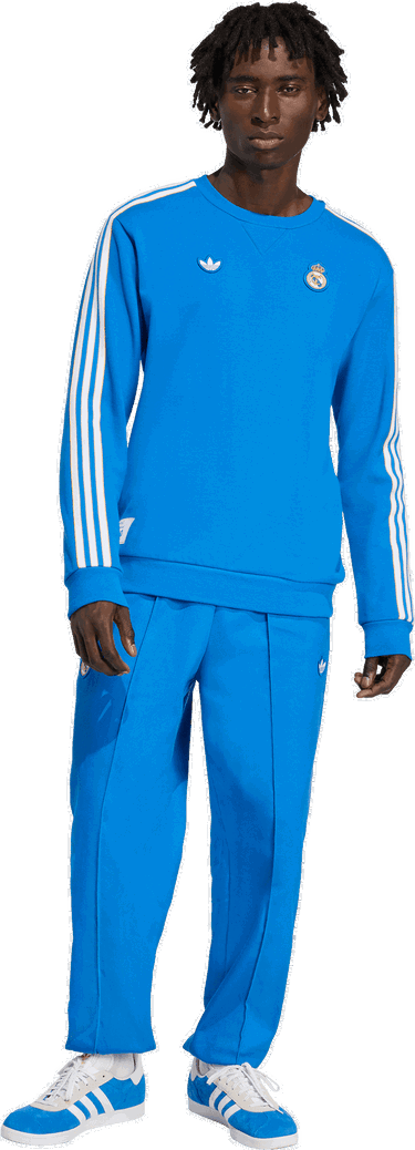 Суитчър adidas Originals adidas Originals Real Madrid Icon Sweatshirt Синьо | jn3066, 5