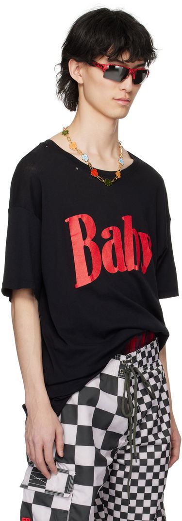 Тениска ERL ERL 'Baby' Print T-Shirt Черно | ERL08T016, 1