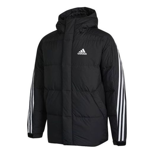 Парка adidas Originals 3st Puffy Down Hooded Jacket Черно | H20754