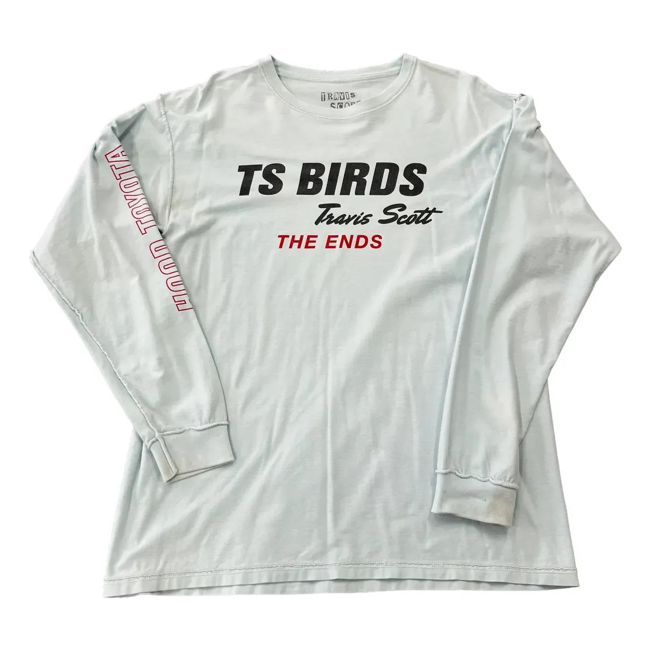 Тениска Cactus Jack by Travis Scott Travis Scott Birds The Ends Long Sleeve T-Shirt Тюркоазено | TC-402, 0
