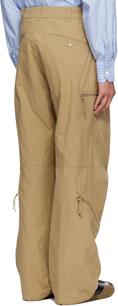 Панталони WOOYOUNGMI WOOYOUNGMI Cotton Parachute Trousers Бежово | W251PT07, 2