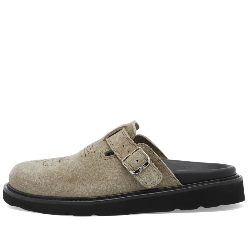 Кецове и обувки KENZO Paris Matto Suede Clog Сиво | FE52MU050L56-11