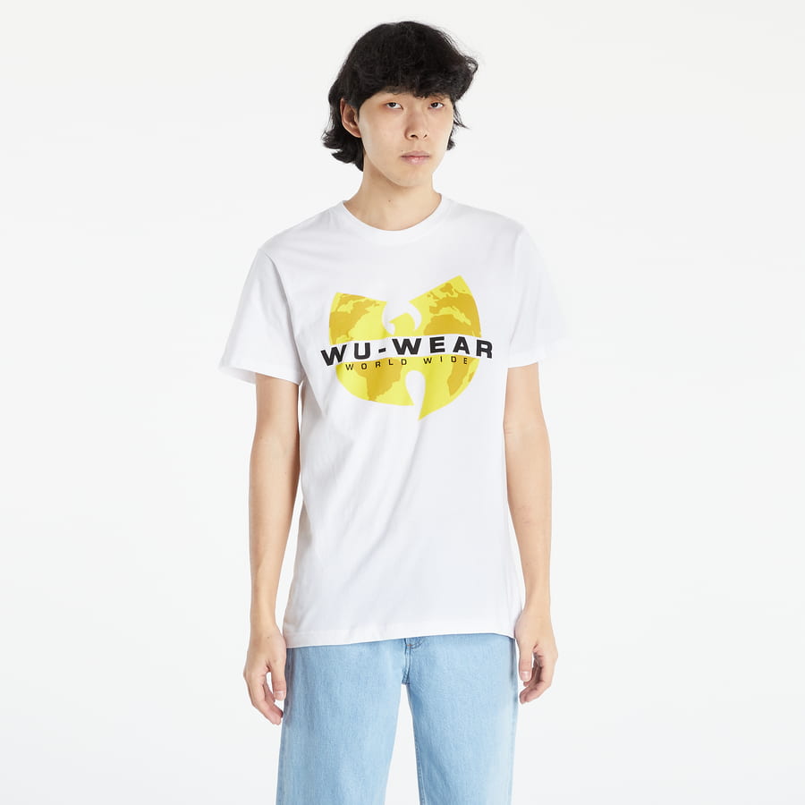 Тениска Urban Classics Wu Wear Logo Tee Бяло | WU053-White, 0