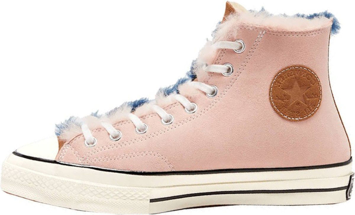 Кецове и обувки Converse CxC Chuck '70 Hi Shearling Sneaker Розово | 166319c-426-288-669, 0