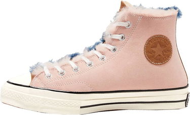 Кецове и обувки Converse CxC Chuck '70 Hi Shearling Sneaker Розово | 166319c-426-288-669, 0