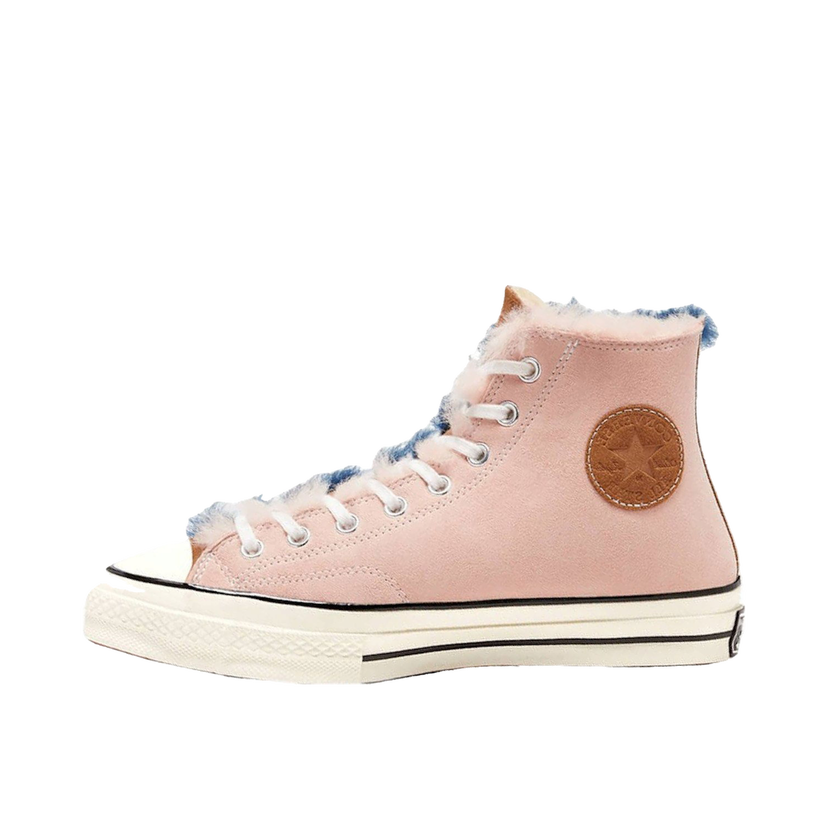 Кецове и обувки Converse CxC Chuck '70 Hi Shearling Sneaker Розово | 166319c-426-288-669