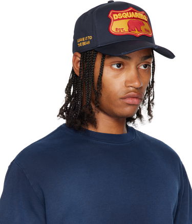Шапка с козирка DSQUARED2 Dsquared2 Baseball Cap with Patch Тъмно синьо | BCM0493 05C00001 3073, 1