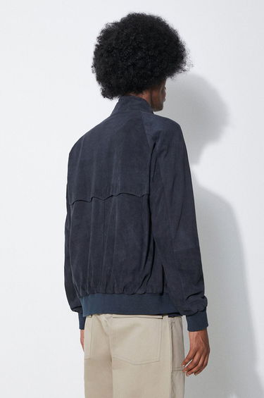 Яке бомбър Baracuta Baracuta G9 Suede Jacket Тъмно синьо | BRCPS0939, 2