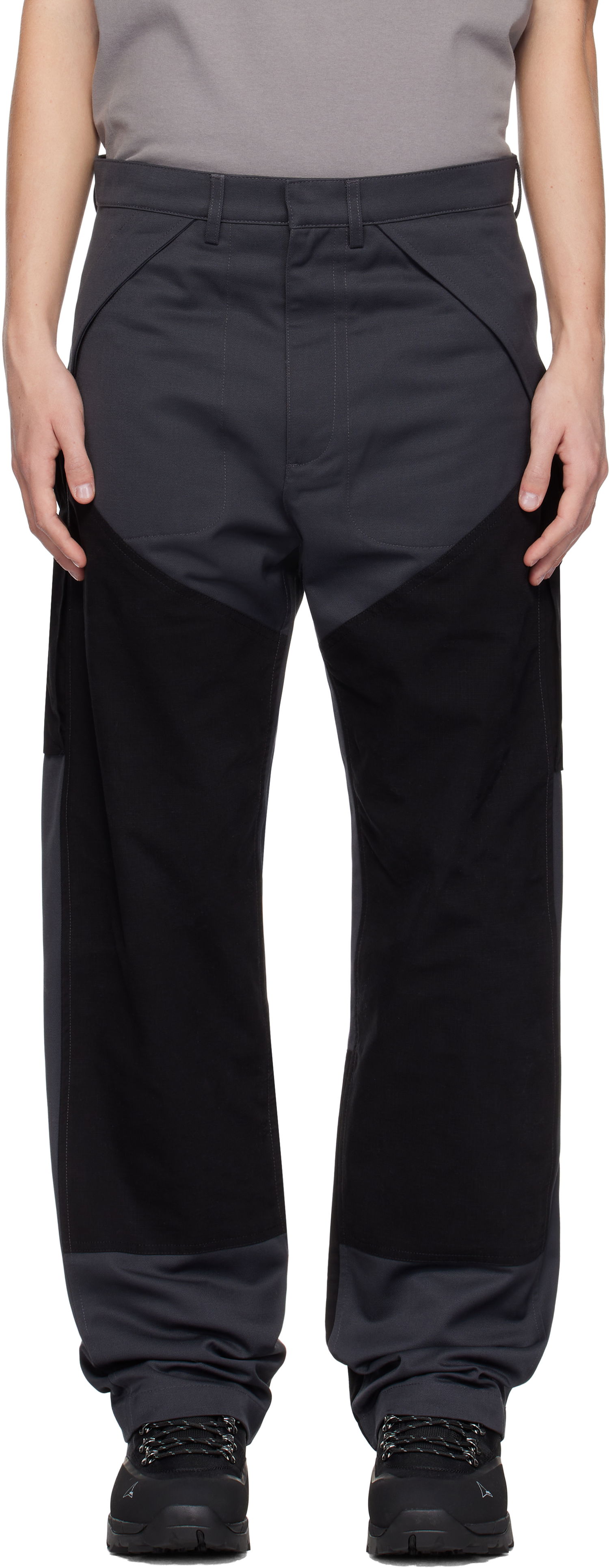 Карго панталони ROA Technical Cargo Pants Сиво | RBMW0335FA242, 0