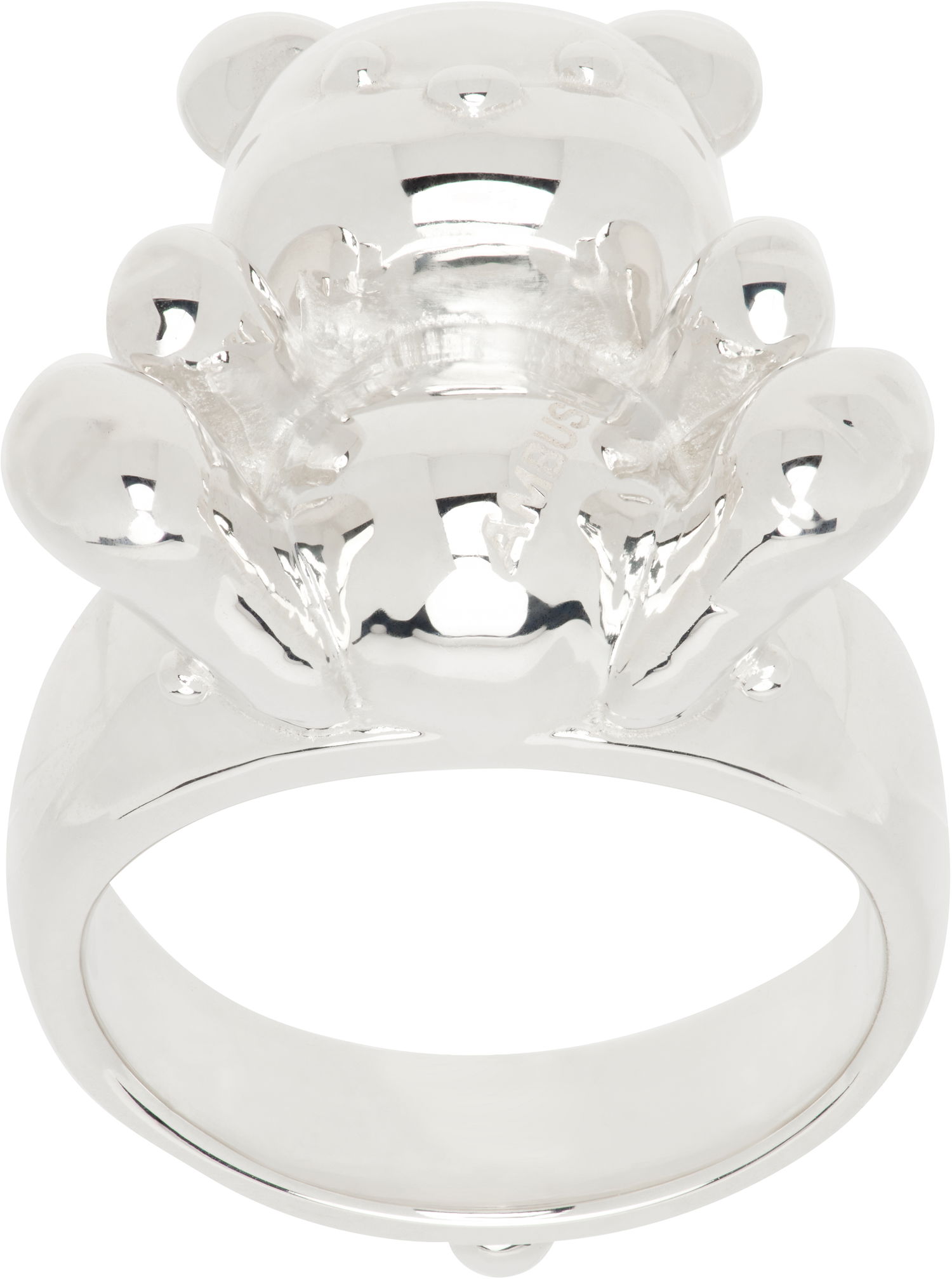 Пръстен Ambush AMBUSH Inflated Teddy Bear Ring Металик | BWOC004F24SIL0017200, 0