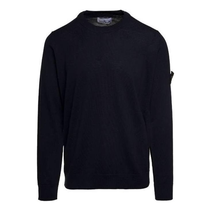 Пуловер Stone Island STONE ISLAND Wool Crewneck Sweater Синьо | 7915510C4-A0020