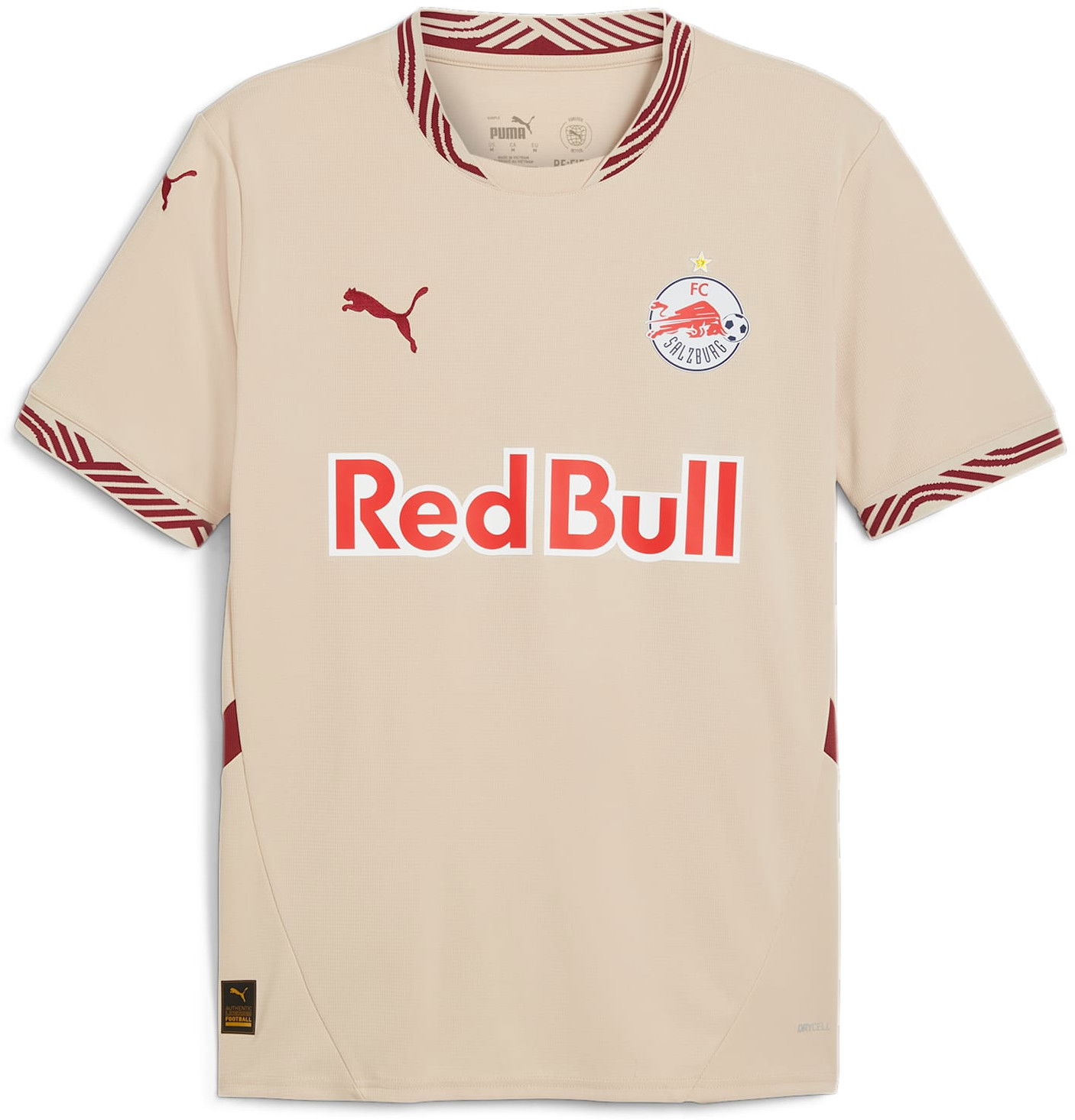 Фланелка Puma RB Salzburg 3rd Jersey Replica 2024/25 Бежово | 776445-05, 0