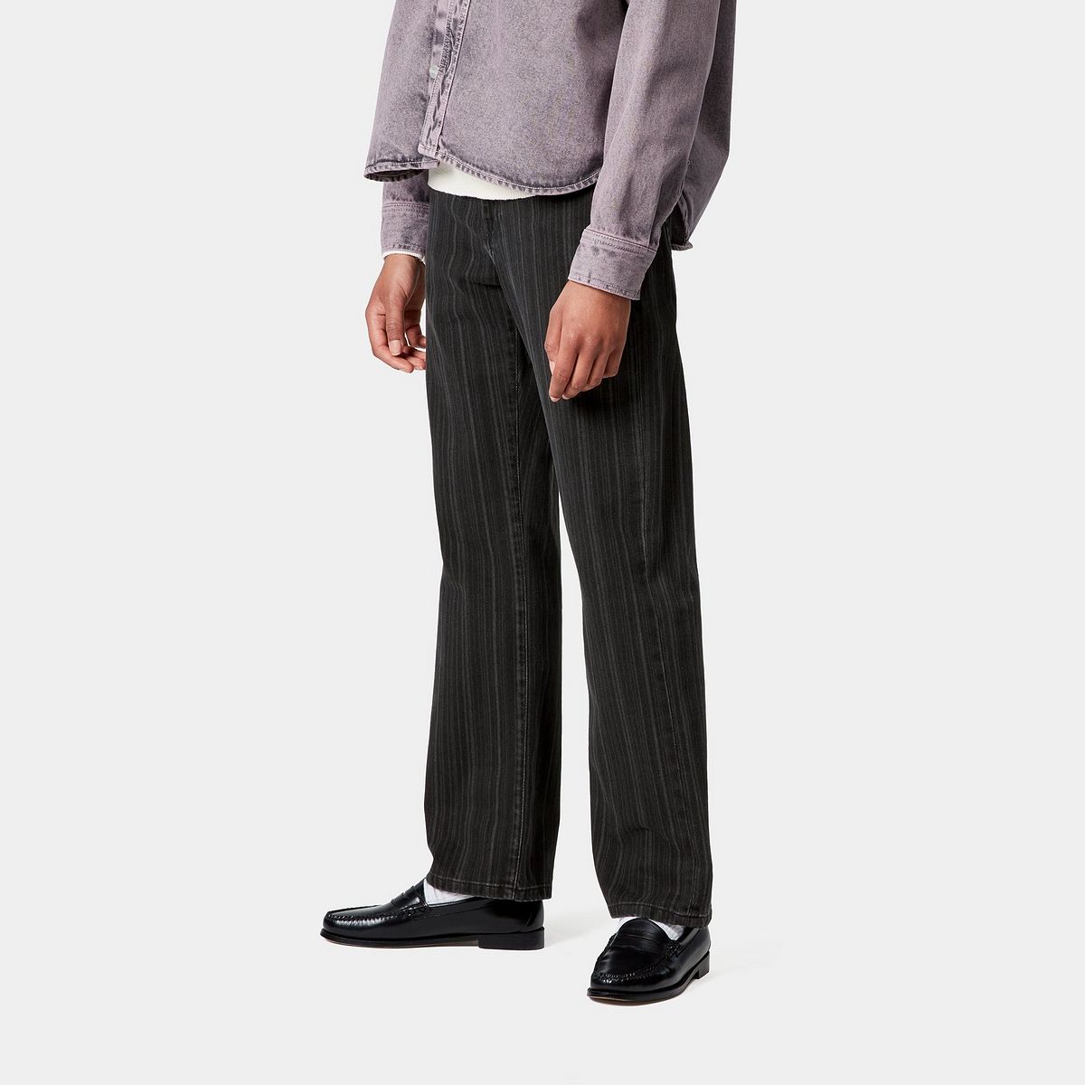 Панталони Carhartt WIP Carhartt WIP Rylan Stripe Pants Черно | I035581_4, 1