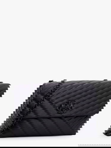Дамска чанта Tory Burch Kira Chevron Quilted Leather Shoulder Bag Черно | 90857003, 2