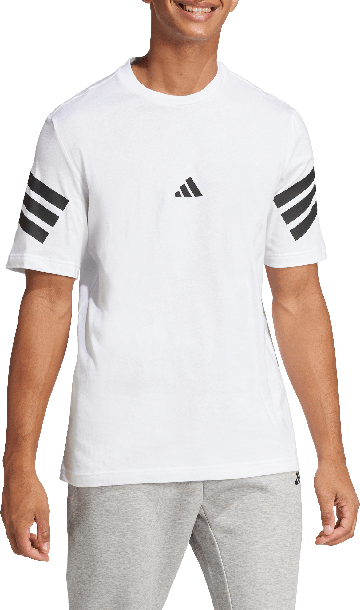 Тениска adidas Originals Future Icons 3-Stripes Tee Бяло | jd4880, 1