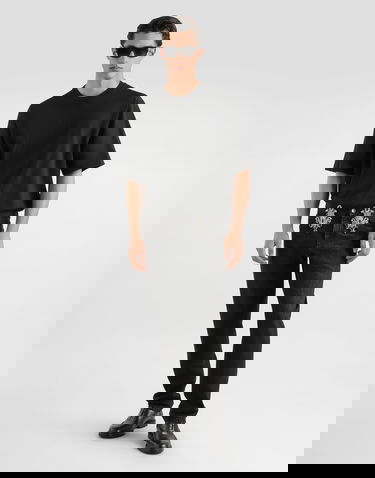 Дънки Dolce & Gabbana Dolce & Gabbana Crystal-Embellished Denim Trousers Черно | GYJCCZG8OM7S9001, 1