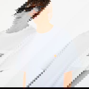 Тениска Carhartt WIP Short Sleeve Work Pocket T-Shirt Бяло | I035523-02.XX, 3