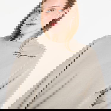 Суитчър Carhartt WIP Punched Crewneck Sweatshirt with Work in Progress Print Бежово | I036039.3GEXX, 3