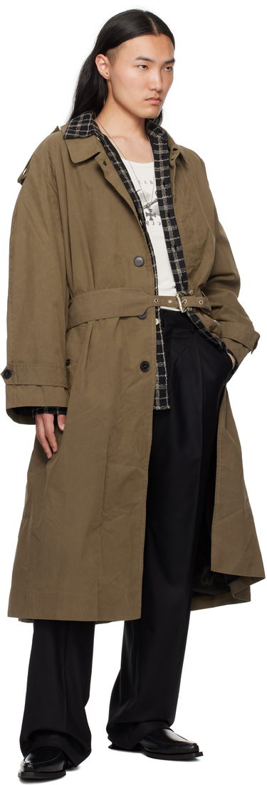 Тренчкот Enfants Riches Déprimés Enfants Riches Déprimés Museum Sunday Trench Coat Зелено | 030-537, 3