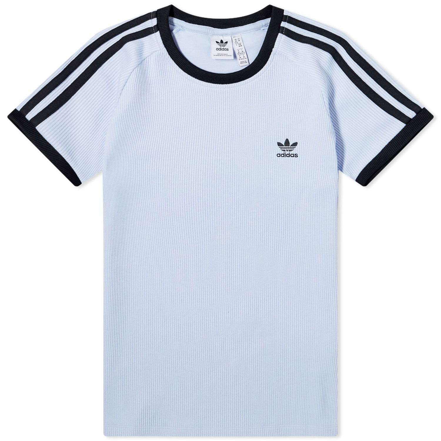 Тениска adidas Originals 3-Stripe Slim Tee Синьо | IC5462, 0