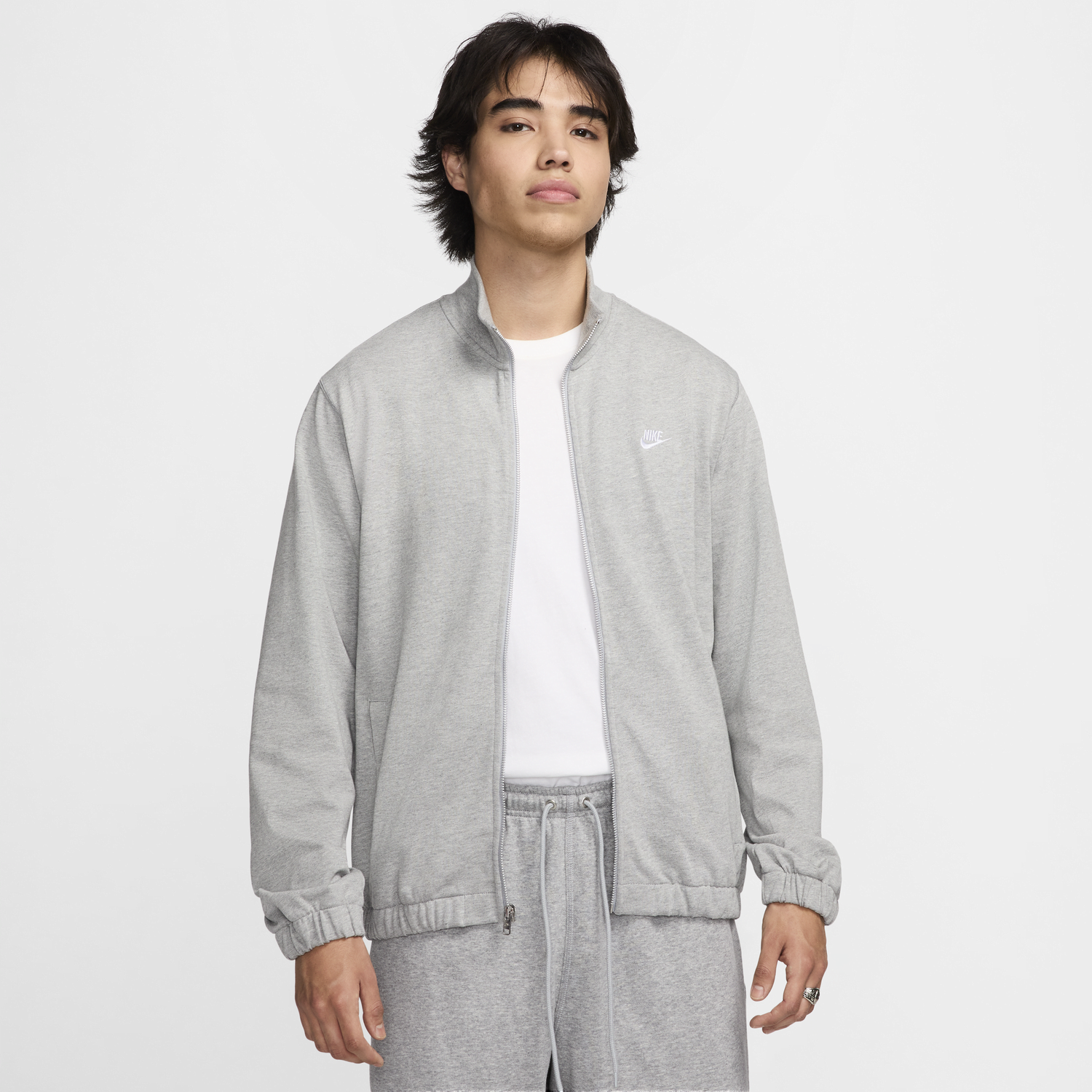 Яке Nike Club Running Jacket Сиво | FQ3426-063, 0