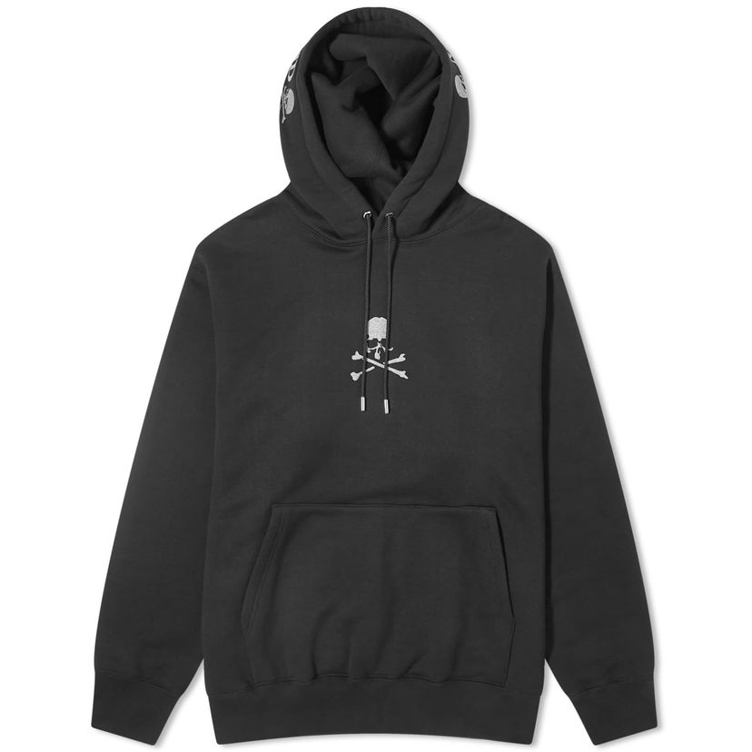 Суитчър Mastermind WORLD Loopwheel Skull Hoodie Черно | MW24S12-SW036-BLK