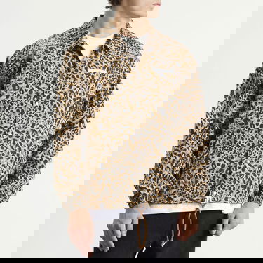 Яке BAPE A Bathing Ape Wild Leopard Coach Jacket Бежово | 001LJL801306M-BEI, 2