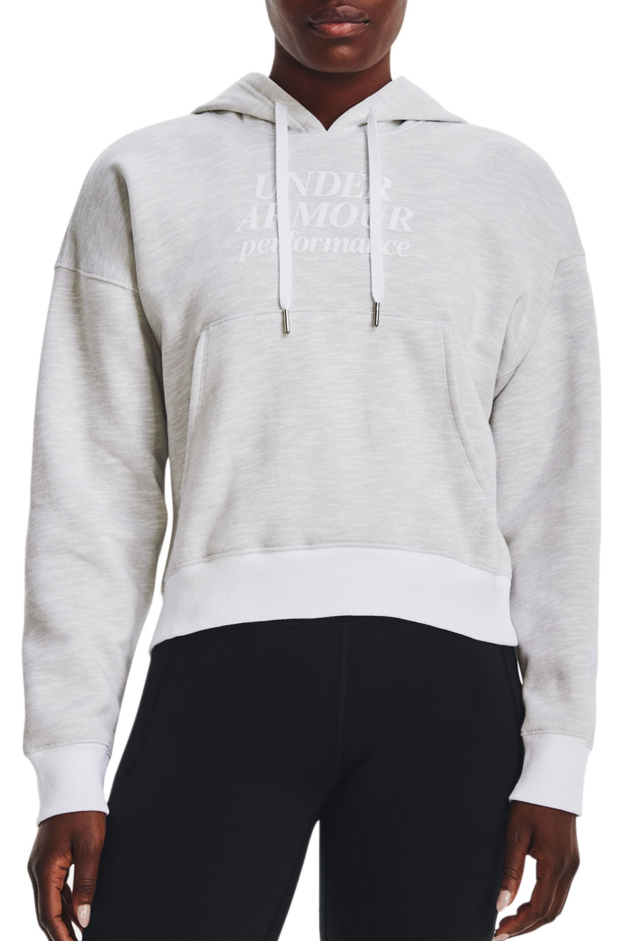 Суитчър Under Armour Hoodie Essential Script Сиво | 1374107-100, 0