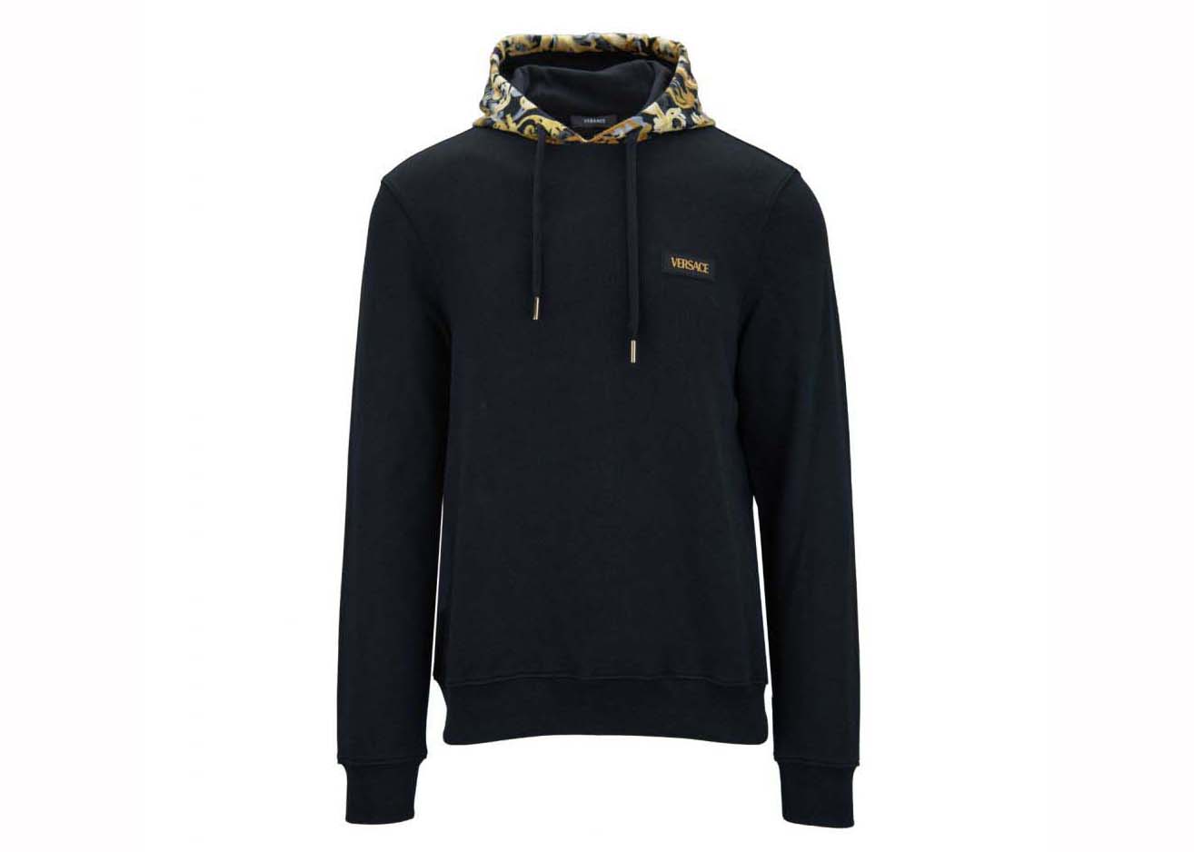 Суитчър Versace Printed Hood Sweatshirt Black/Yellow Черно | 1015093 1A10596 5B000, 0
