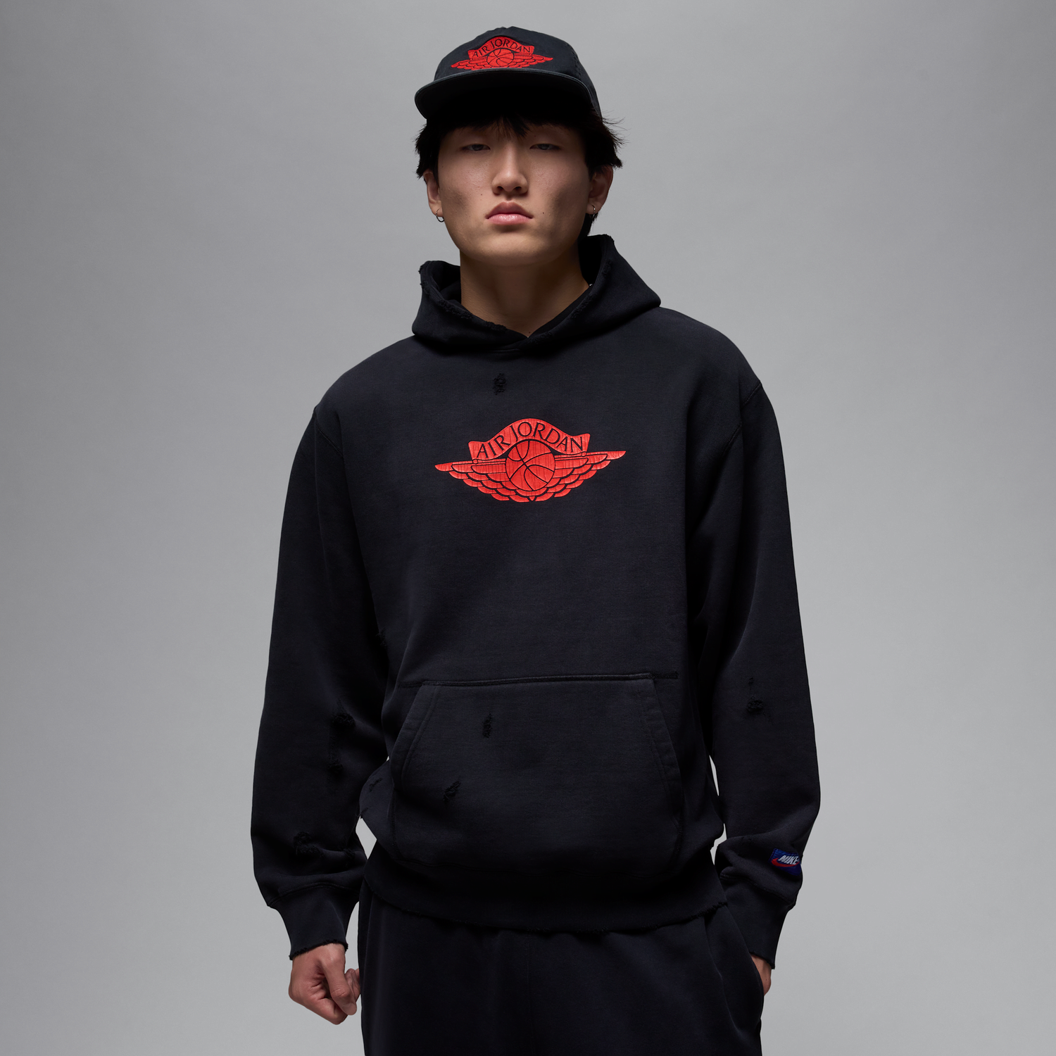 Суитчър Jordan Jordan Rare Air Fleece Hoodie Черно | IB3003-010, 1