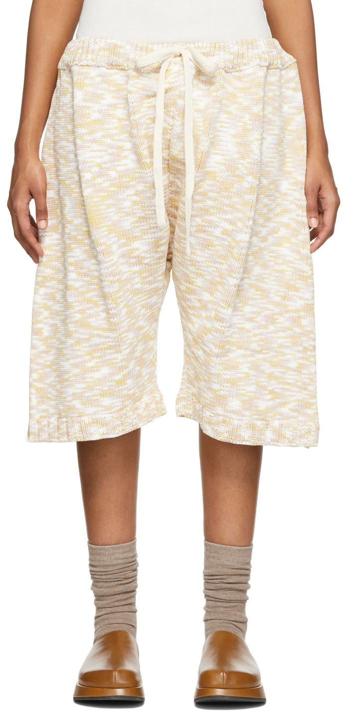 Къси панталони Vitelli Knit Mega Shorts Жълто | SS22_VM004_SN, 0