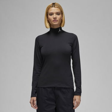 Тениска Jordan Flight Mock Neck Top Черно | DQ4618-010, 0
