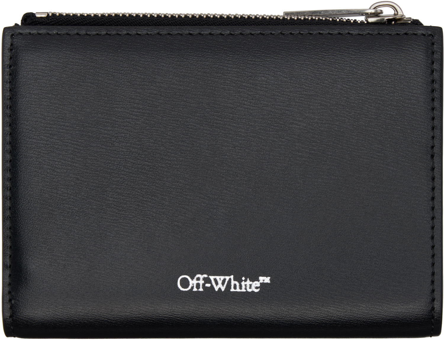 Портфейл Off-White Off-White Jitney Bifold Quote Wallet Черно | OWNC072C99LEA0011001, 1
