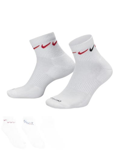 Everyday Plus Cushioned Training Ankle Socks (3 Pairs)