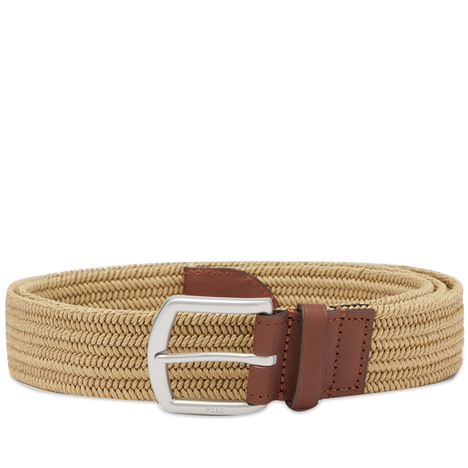Колани Polo by Ralph Lauren Woven Stretch Belt Timber Brown Бежово | 405666041004, 0
