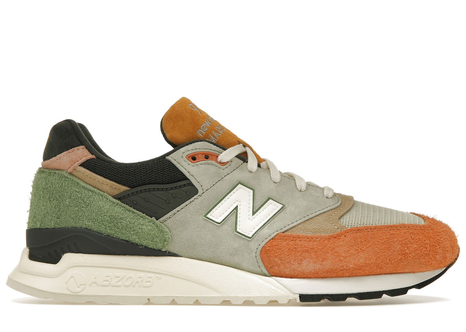 Кецове и обувки New Balance 998 Ronnie Fieg & Frank Lloyd Wright Foundation Broadacre City Aloe Wash Зелено | U998KT1, 0