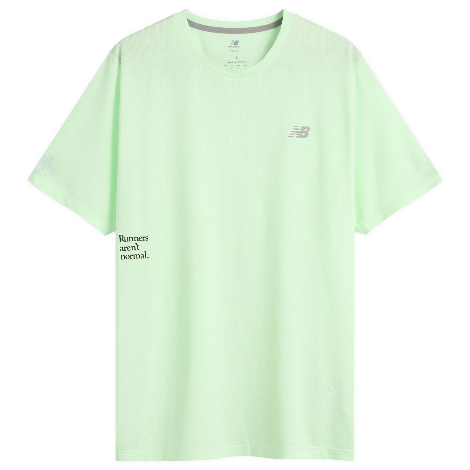 Тениска New Balance RAN Graphic T-Shirt Зелено | MT53216-LBN, 1