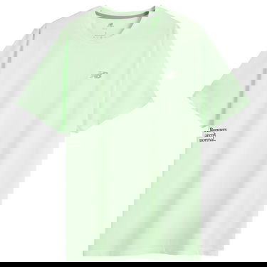 Тениска New Balance RAN Graphic T-Shirt Зелено | MT53216-LBN, 1