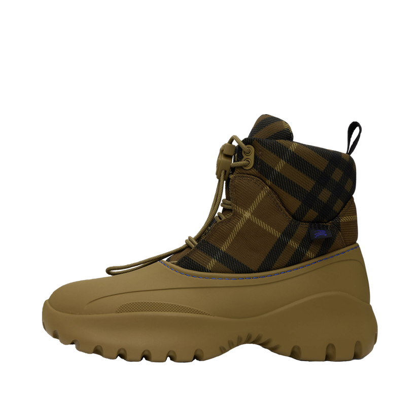 Кецове и обувки Burberry Check Scoot Trek Boots Зелено | 8097178