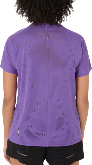 Тениска Asics Metarun Short Sleeve Running T-Shirt Лилаво | 2012d223-500, 2