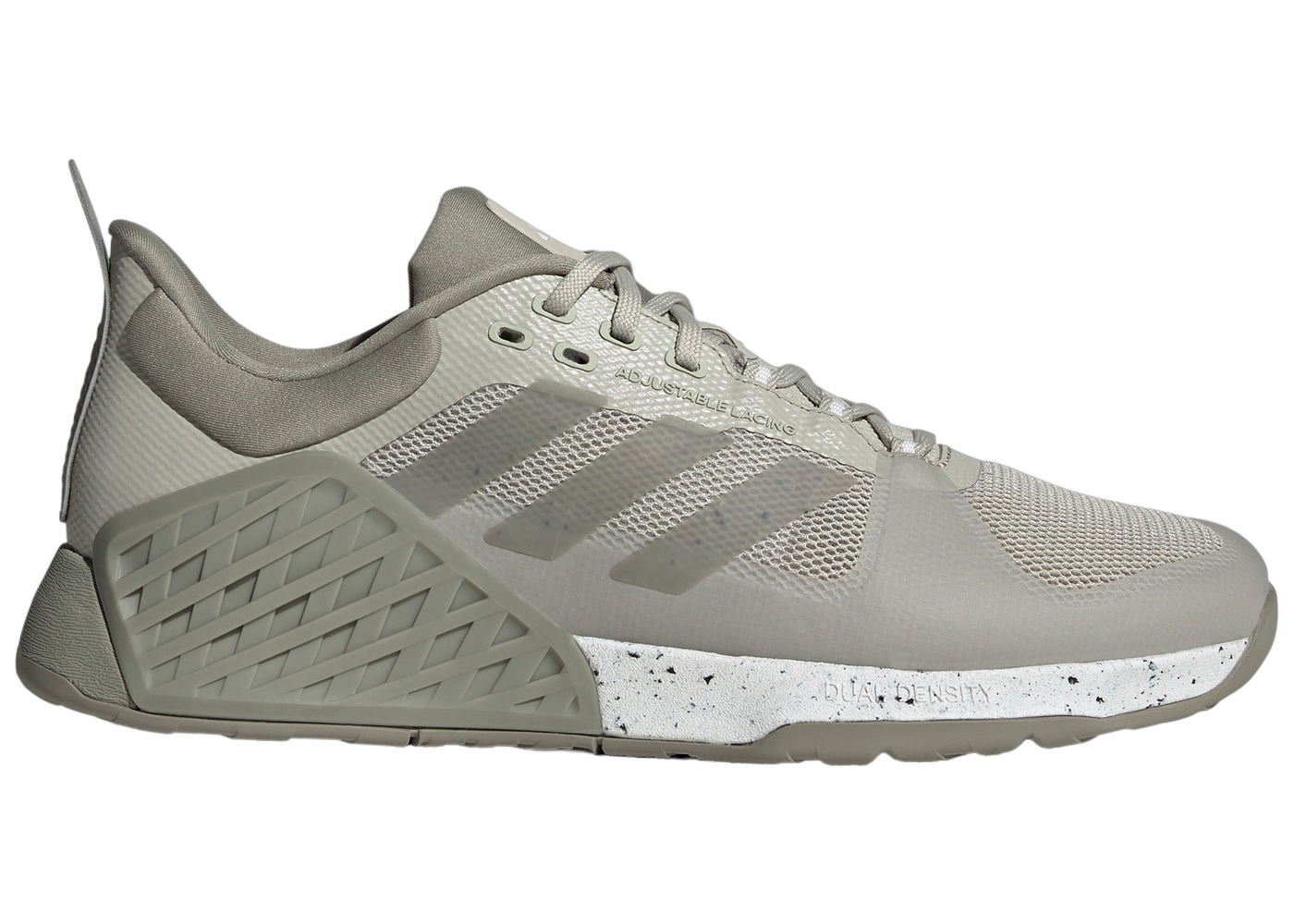 Кецове и обувки adidas Performance Dropset 2.0 Earth Putty Grey Silver Pebble Cloud White Сиво | IG3083, 0