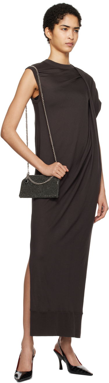 Дамска чанта Stella McCartney Stella McCartney Falabella Crystal Mesh Shoulder Bag Черно | 7B0101WP0413, 3