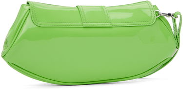 Дамска чанта BY FAR BY FAR Glami Ruched Clutch Зелено | 23CRGLAUFRGPMED, 2