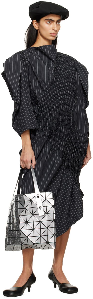 Голяма пазарска чанта BAO BAO ISSEY MIYAKE Geometric Pattern Tote Bag Металик | BB46AG421, 3