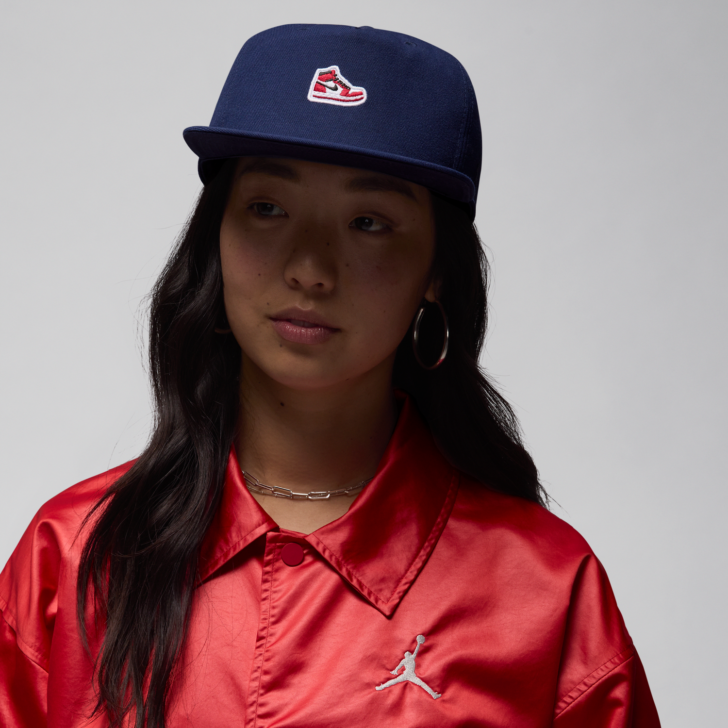 Шапка с козирка Jordan Jordan Pro Snapback Hat Тъмно синьо | HV1169-410, 0