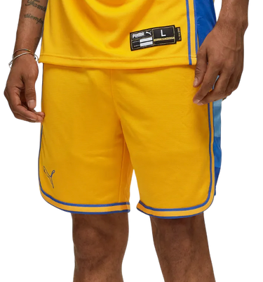 Къси панталони Puma Maccabi Tel Aviv Basketball Game Shorts Жълто | 677963_02, 2